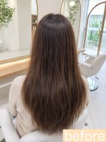 ラヴィズム 松崎店(LUVISM) 髪質改善前|うねり・まとまりにくい髪