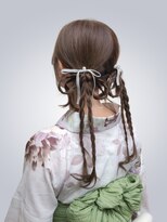花筏和服写真館　浅草×着物レンタル&nbsp;ヘアセット/ヘアアレンジ/ヘアメイク/ヘアメ/リボンヘアアレンジ