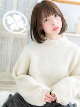 モッズヘア 越谷(mod's hair) *mod's越谷*好感度大♪前下がり黒髪ナチュラルボブディe!