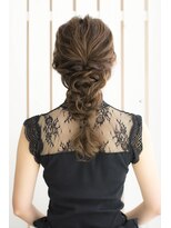 ハナブサ 藤江店(HANABUSA)&nbsp;【国見由貴子 HANABUSA】編みおろしアレンジ