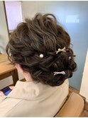 華やか☆愛されアップスタイル