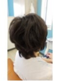 根元ふんわりショートスタイル/20代/30代/40代/50代/倉敷/白楽町