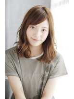 シュシュット(chouchoute)&nbsp;吉祥寺3分/かきあげ髪質改善マロンベージュ美髪Aラインボブ/096