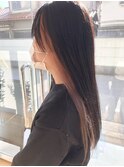 ホワイト系くすみピンクでインナーカラー【塚口／武庫之荘/】