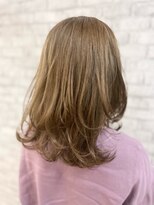 ヘアダイニング ボア(hair dining BoA's)&nbsp;【MINORI】ブリーチ/外国人風カラー/ミルクティーベージュ