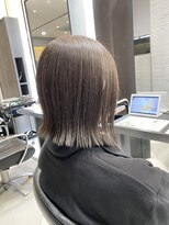 ジャパン ホンテン(JAPAN HONTEN)&nbsp;切りっぱなしボブ　ダークグレーカラー