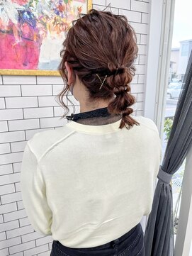 リール(THE RIRE.) ＊THE  RIRE. ボブアレンジ×編みおろし＊