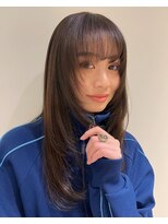 ノイカーム(noi Calm)&nbsp;韓国風レイヤー　レイヤーカット