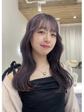 ディーン 岡崎店(DEAN) グラデーションラベンダーミルクティーダークアッシュ