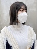 切りっぱなしボブ