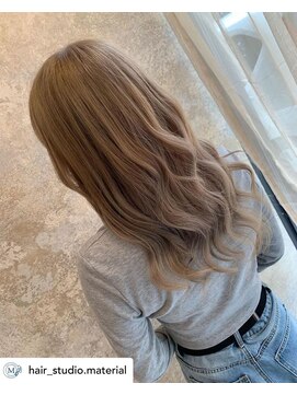 ヘアスタジオ マテリアル 中央駅店(hair studio Material) #プルエクステ#なじませカット