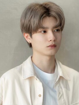 イオ 本厚木(io) コンマバングニュアンスパーマメンズカット刈り上げ