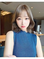 プアメリア 名古屋(Puamelia)&nbsp;レイヤーケアブリーチダブルカラーボブ_4330