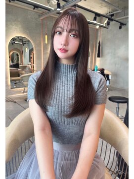 ロンドアリシア 金山(Lond Alexia) イヤリングカラー 縮毛矯正 韓国風 ダブルカラー 髪質改善_4402