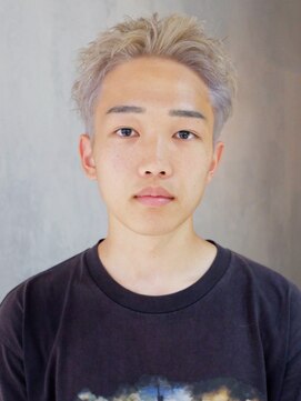 アルバム 渋谷パルコ(ALBUM) ホワイトスパイキーカルマパーマベリーショート_ba469542