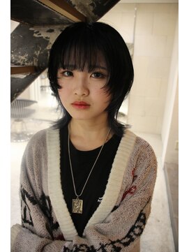 ディーン 名駅店(DEAN) メンズウルフ ブロンド ブリーチカラー ホワイトカラー 名古屋