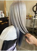 ホワイトブリーチ&インナーカラー