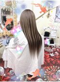 #ダブルカラー#プルエクステ#ローライト#羽エクステ#毛質がいい