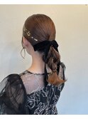 お呼ばれヘアセット