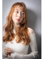 モッズヘア 上尾西口店(mod's hair) ハイトーンカラー細めハイライト大人巻きロングy上尾20代30代