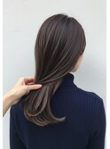 30代40代ラベンダーブラウン酸性ストレート縮毛矯正白髪染め