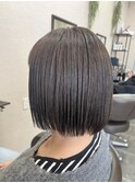 ボブ×マットアッシュ