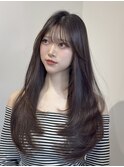 韓国ヘア/似合わせ/レイヤーカット/前髪/谷町四丁目
