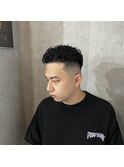 フェザーパーマ/スパイキーショート[榴岡/メンズ/理容室]