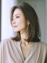 アルトリスト(Altruist Aging×HAIR&SPA)&nbsp;★ダークアッシュ大人ガーリーボブ着物ミディアムレイヤーカット
