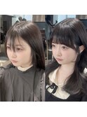 前髪カット・顔周りカットで大変身★レイヤーカットお任せ下さい