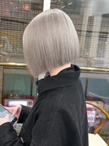 エンネ 新宿(enne)&nbsp;ホワイトカラー/ハイトーンカラー/ボブ/髪質改善/縮毛矯正/新宿