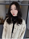 大分韓国ヘアかき上げレイヤーカット