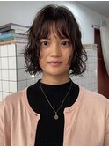 ラフに動く　ゆるっとボブパーマ