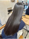 自然にまとまる　ナチュラル縮毛矯正