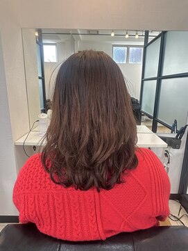 ファイブ ノーヴル カラット(5 Noble ct.) 【加藤】ミディアム☆コテ巻き風パーマ