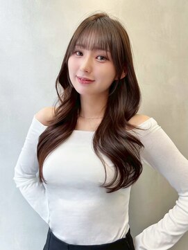 グロー 大宮(GLROW) □大宮髪質改善縮毛矯正レイヤーカットブリーチなし顔まわり