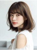 レイヤーカット/ボブ/髪質改善カラー/縮毛矯正/暗めカラー