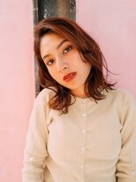 エーバイフー 江坂店(A BY WHO)&nbsp;A BY WHO 江坂/透明感カラー/切りっぱなしボブ