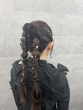 シンシア 新宿(CYNTHIA) 【CYNTHIA/suzuka】セット/結婚式/卒業式/カチモリ/あみおろし