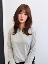 エルガ バイ コバルト(LGA by cobalt) ハッシュカット×艶やかブラウン
