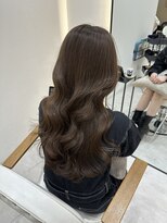 ジーナ 吉塚(Zina)&nbsp;くびれ巻き ショコラグレージュ【福田れん】吉塚美容室 髪質改善