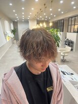 ステラ(Stella)&nbsp;メンズ波巻きパーマ