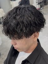 エデアンホンテン メンズサロン(EDEAN 本店 (旧:EDEAN 上通)) 熊本ツイストスパイラルパーマ シャドウパーマ 波巻きパーマ