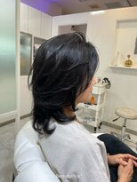 hanz.hair【ハンズヘアー】髪質改善/縮毛矯正/ハイライト/メテオカラー&nbsp;ミディアムレイヤー