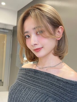 サンド ミュウ 横浜店(sand mieu) 韓国くびれボブ