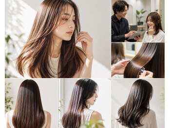 カノエ 博多ミスト店(canoe)の写真/年間5万人が体験するカノエオリジナル「髪質改善トリートメント」あなた史上最高の柔らかい質感の艶髪に♪