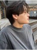 大人センターパート/毛流れセンターパート/ワンカールパーマ