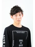 外国人風メンズパーマ
