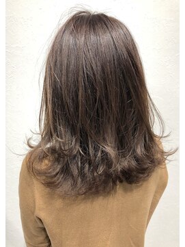 バベル(BABEL Hair Design) 【BABEL】ラベンダー×レイヤースタイル＠大生真吾