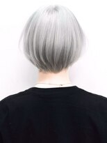クアトログランシュ 水戸店(QUATRO×GranCieux)&nbsp;【QUATRO】シルバーカラー×ボブ